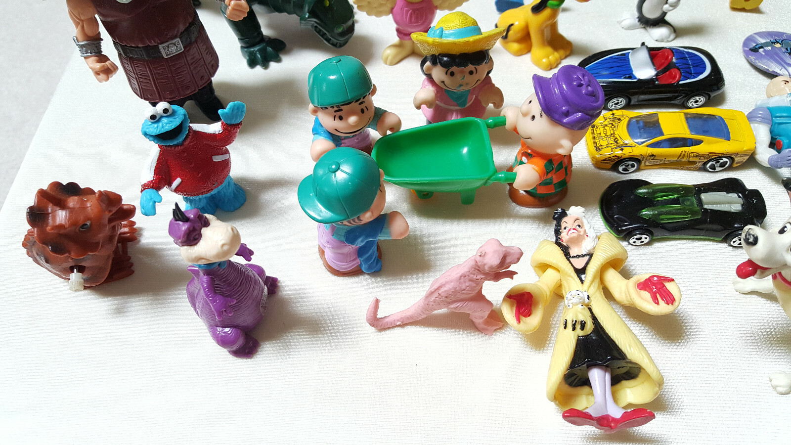 Lot of 40 Collectible Children’s Toys NIB & Used McDonalds, Disney, BK, Etc