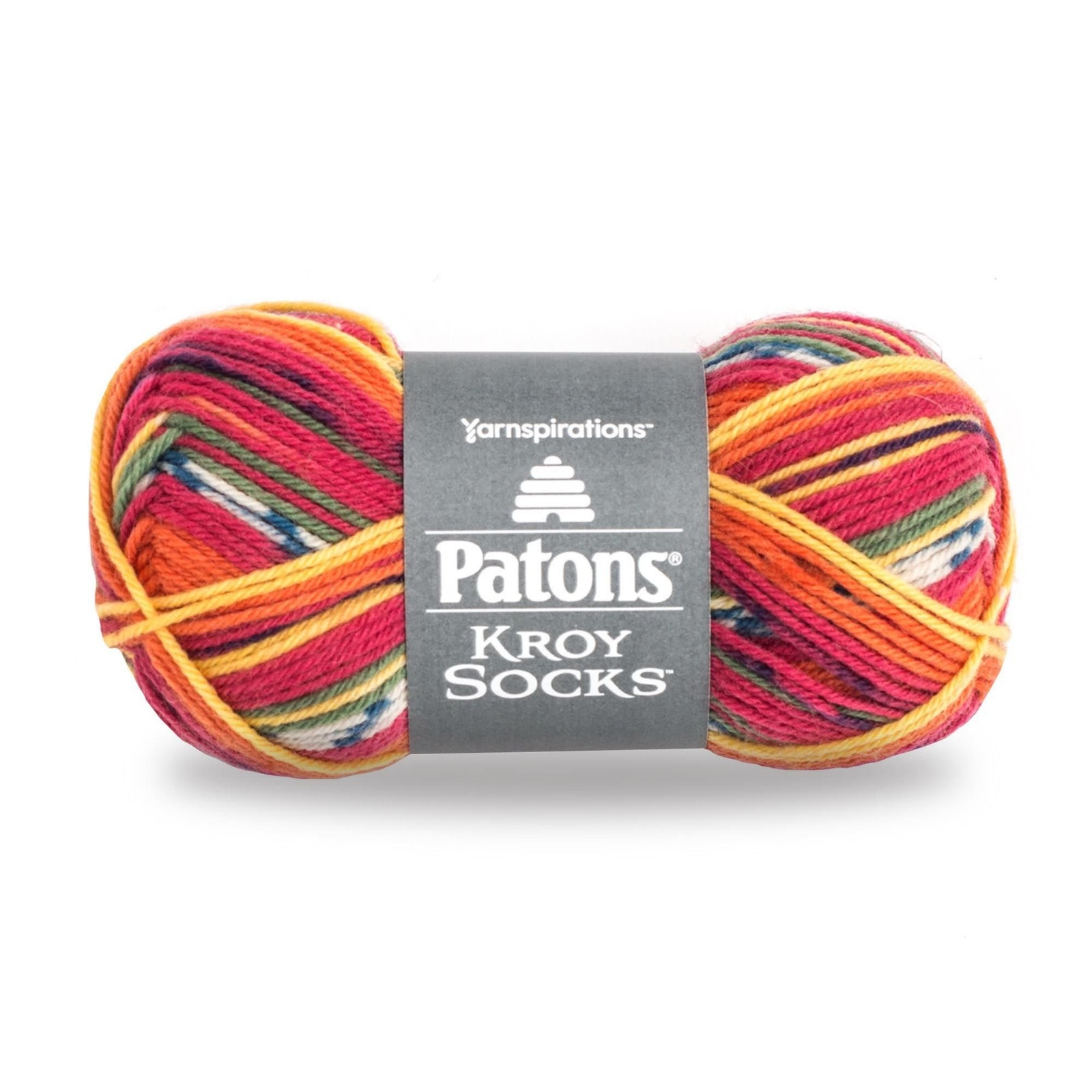 Patons Kroy Socks Yarn, Super Fine, Mexicala, 1.75 oz