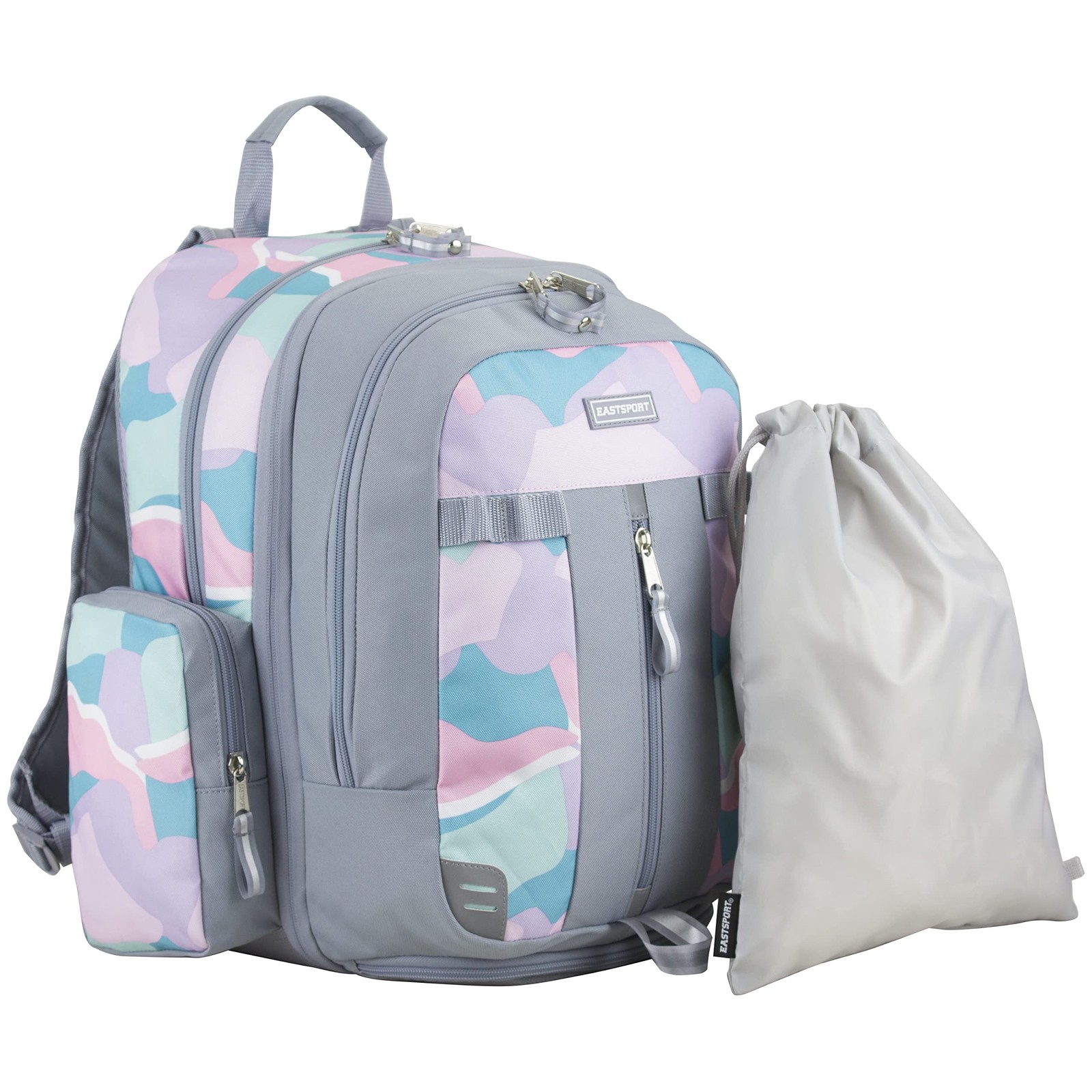 Eastsport Extra Large Expandable Backpack Abstract Joyful Travel Hiking Bag