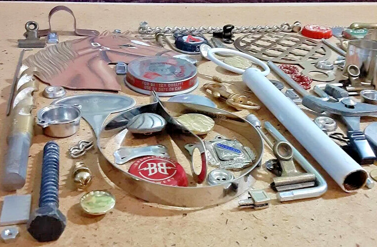**Treasure Seeker Sale”-1 Pound JUNK DRAWER- Old to New mixed items–NY6R42