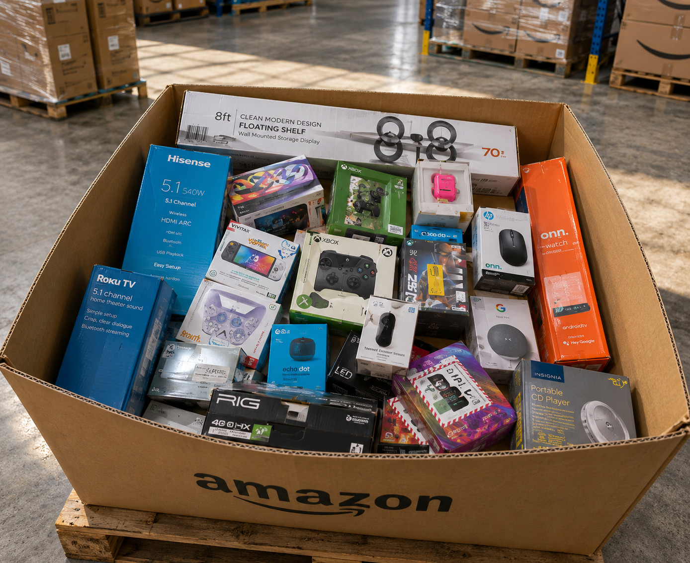 Amazon Kitchen Essentials Mix Merchandise with Broad Market Appeal