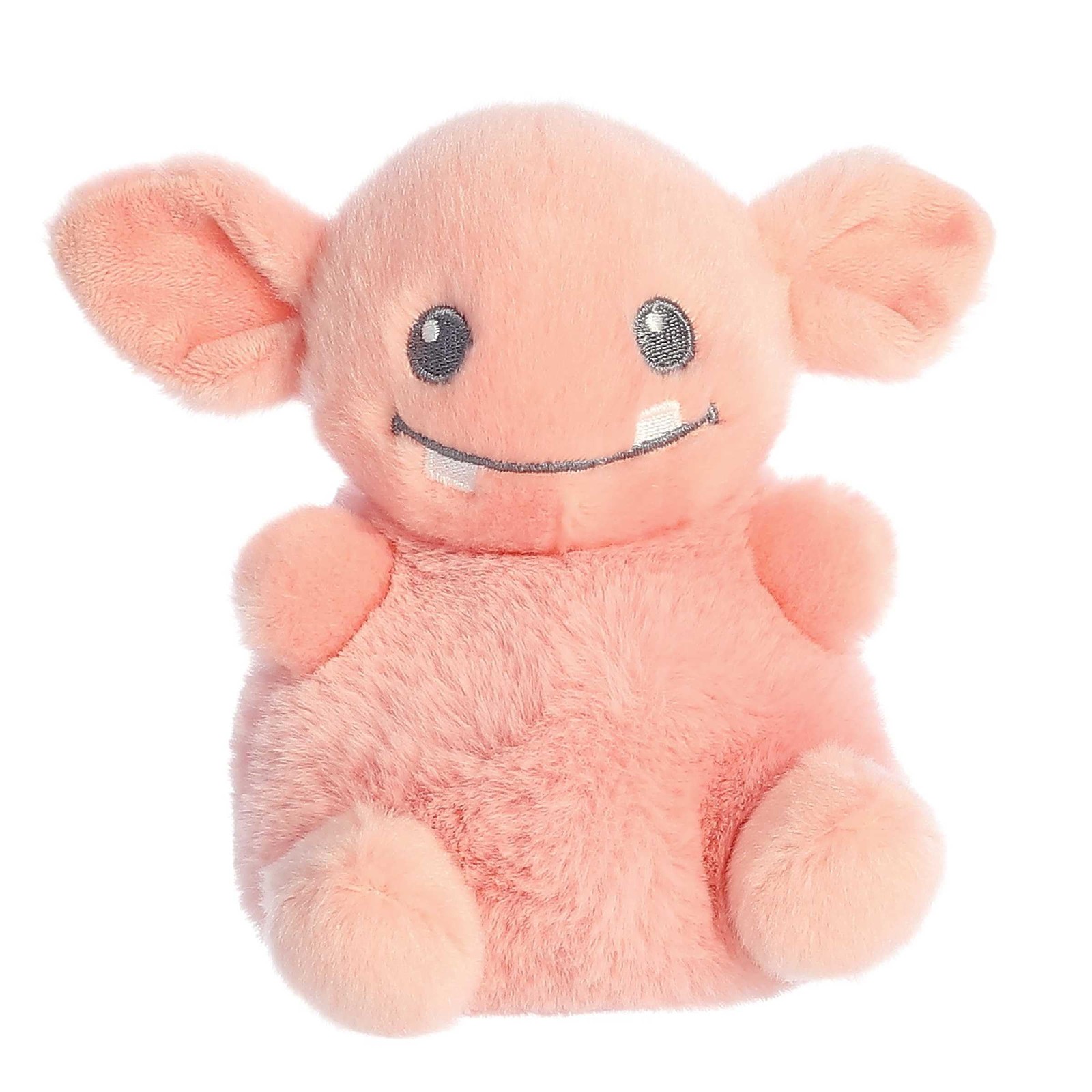 Ebba Playful Little Monsters Baby Gribble Goblin Plush 5.5in Peach Soft Toy