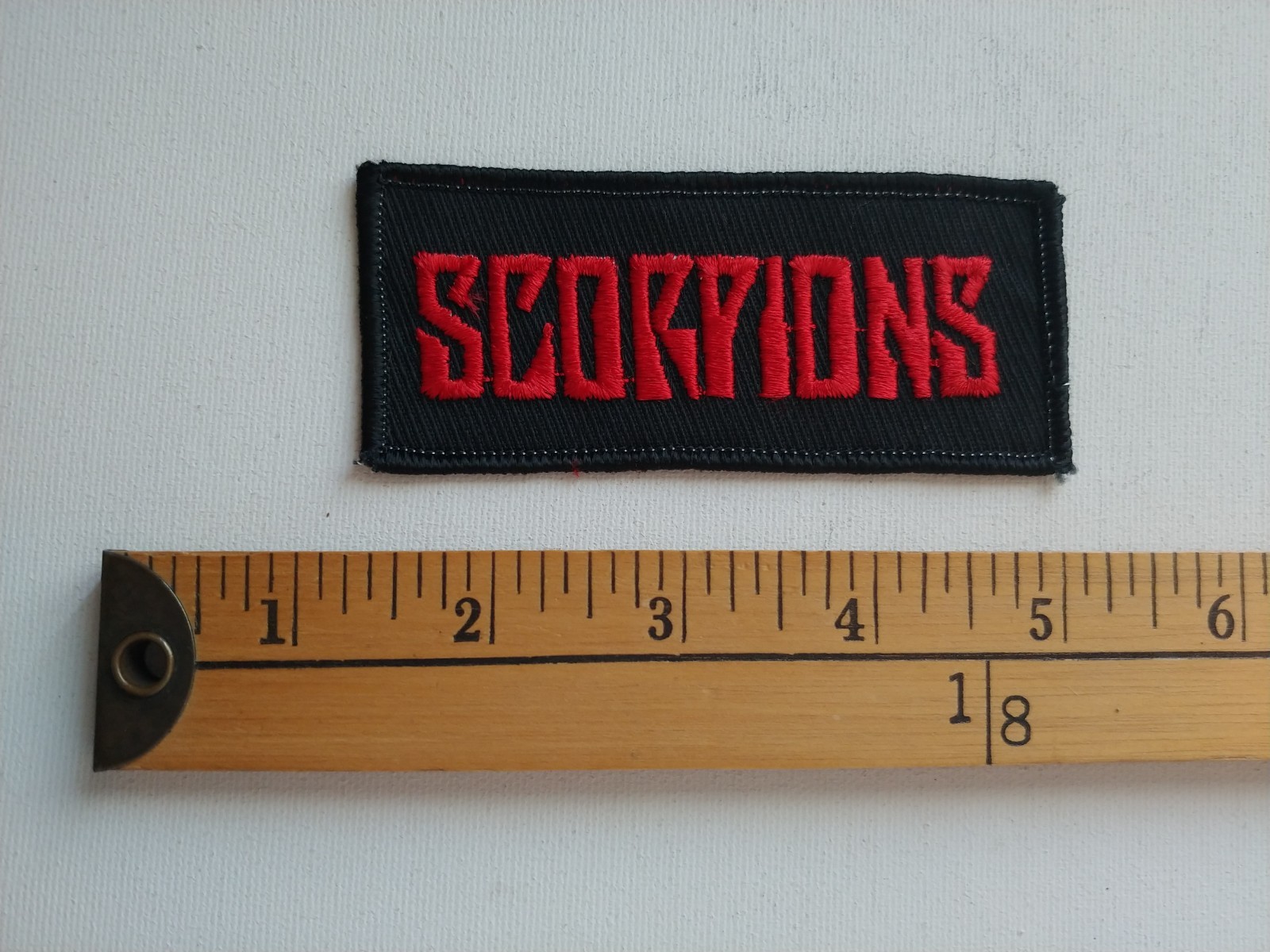 * VINTAGE SCORPIONS HARD ROCK BAND GERMANY GERMAN PATCH CREST BADGE ECUSSON *