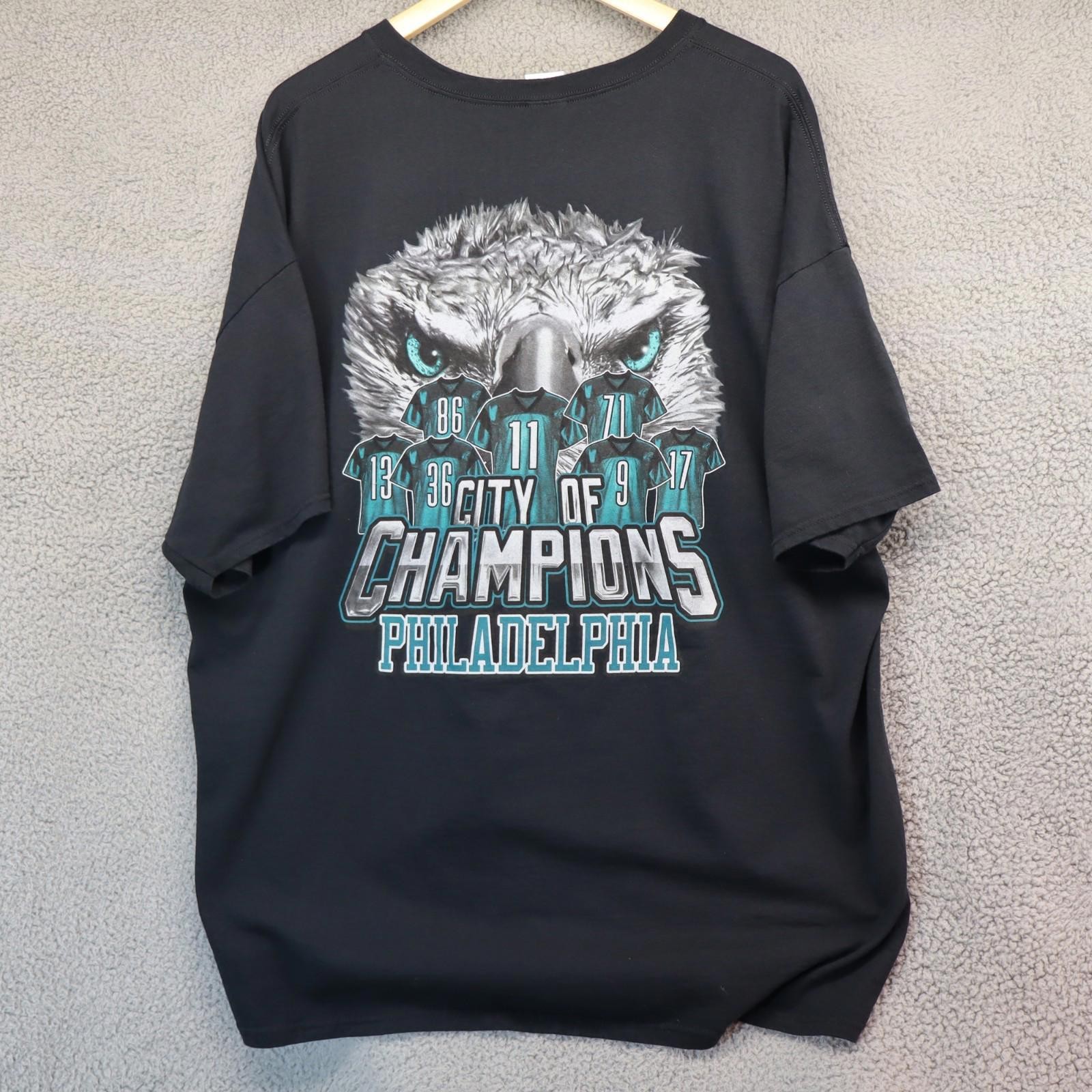 Philadelphia Eagles Shirt 3 XL Super Bowl LIX Champs