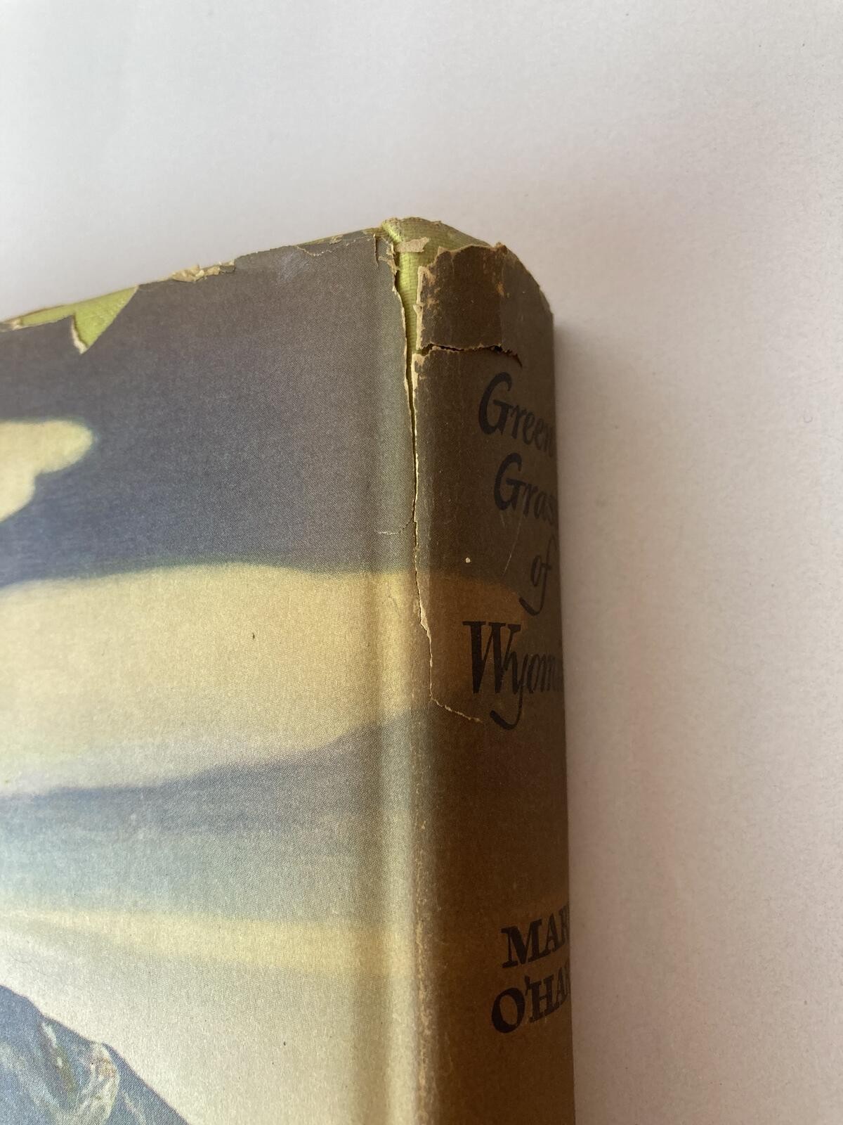 Green Grass of Wyoming Mary O’Hara Peoples Book Club HC Dust Jacket