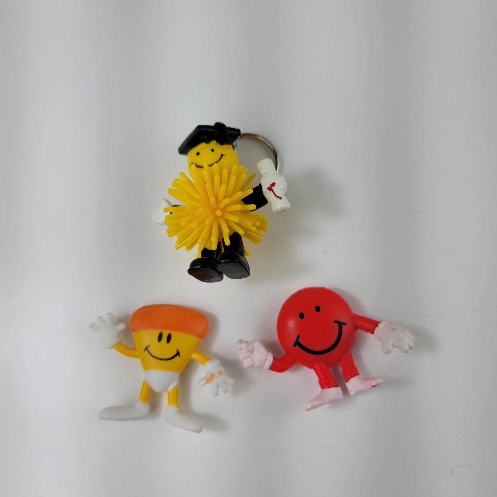 Y2K Toy Junk Drawer Lot Pocket Etch A Sketch Tops Oreo Bendy Man Key Chain AS IS