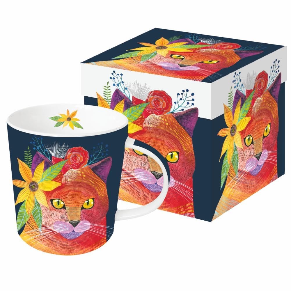 Paperproducts Design Mandarine Mug, 13.5oz Bone China Gift Box Mug