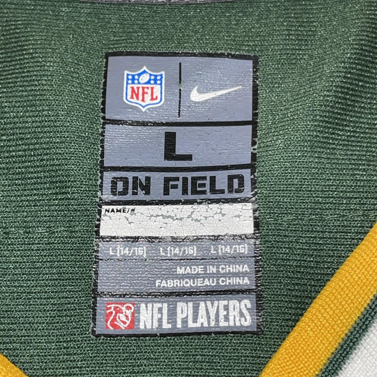 Nike On Field NFL Green Bay Packers Jordy Nelson #87 Jersey Kids Youth Large EUC