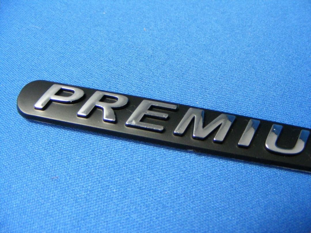 PREMIUM STYLE style ABS CH/BLACK finish emblem!