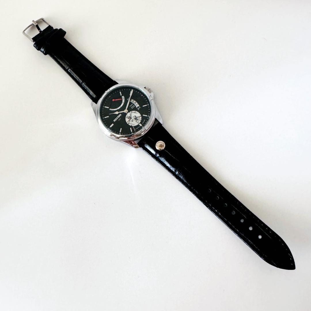 New/Watch/Da Vinci/Date function/Vitruvian human body diagram/Quartz/