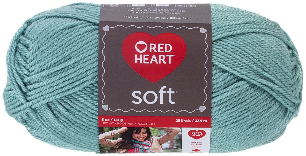 RED HEART Soft Yarn, Seafoam
