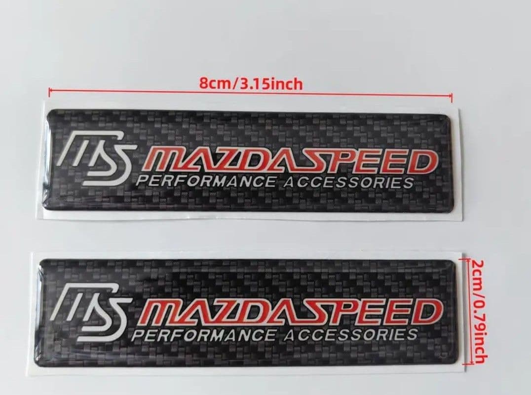 MAZDASPEED Emblem Roadster RX-8 Atenza Axela
