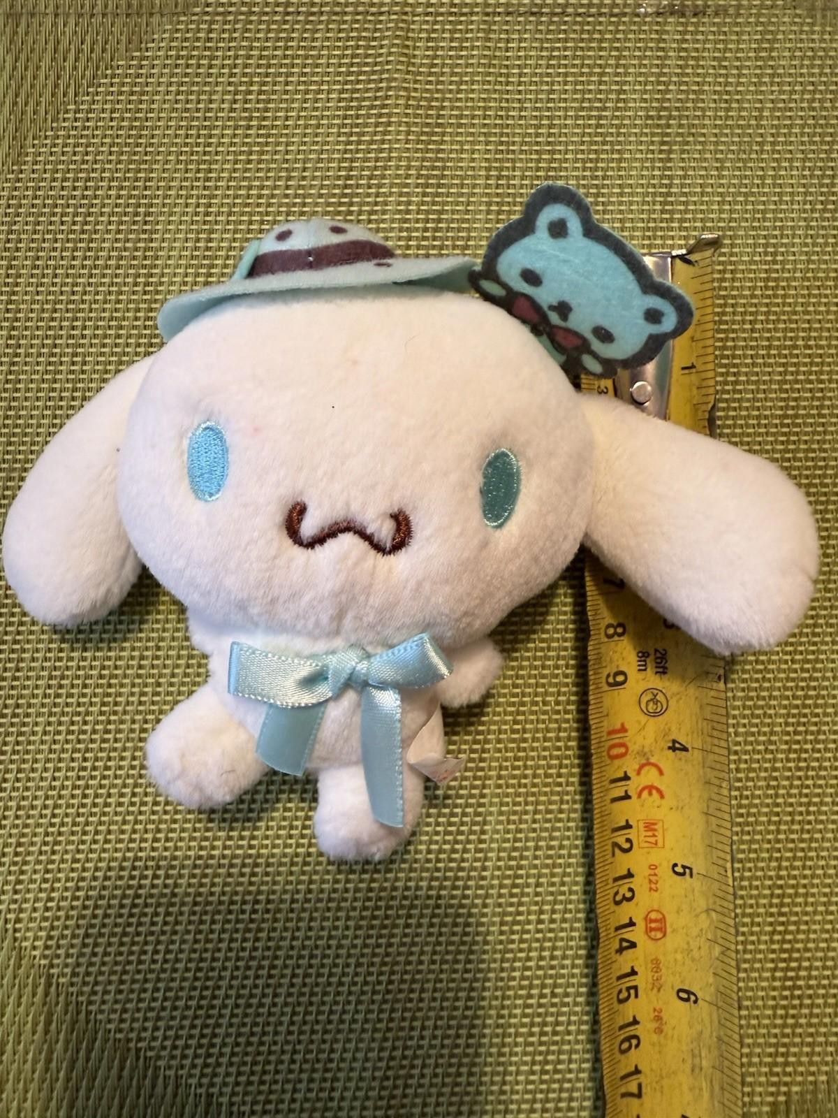 Sanrio Smiles Cinnamoroll 4 Inch Plush Mint Green Bear