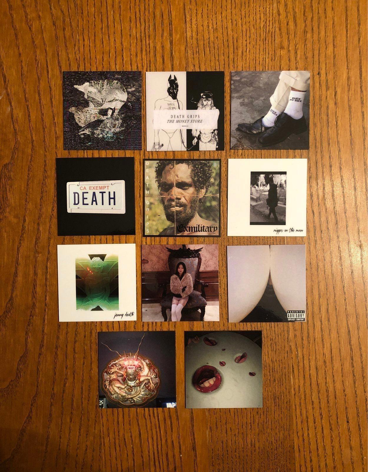 Death Grips fridge magnets