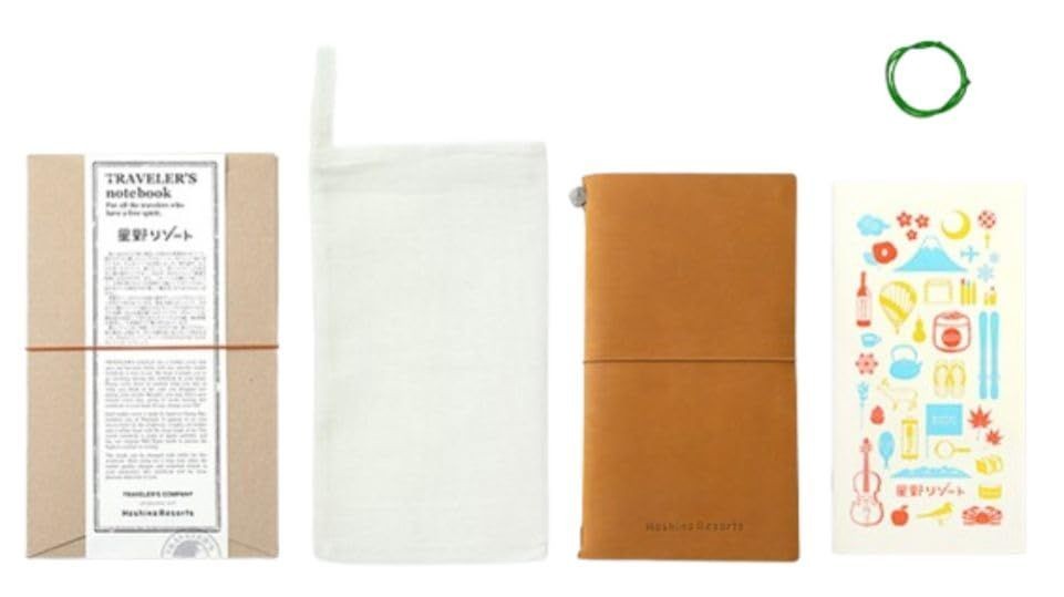 TRAVELER’S FACTORY Goods Hoshino Resorts Note Traveler’s Note Camel □