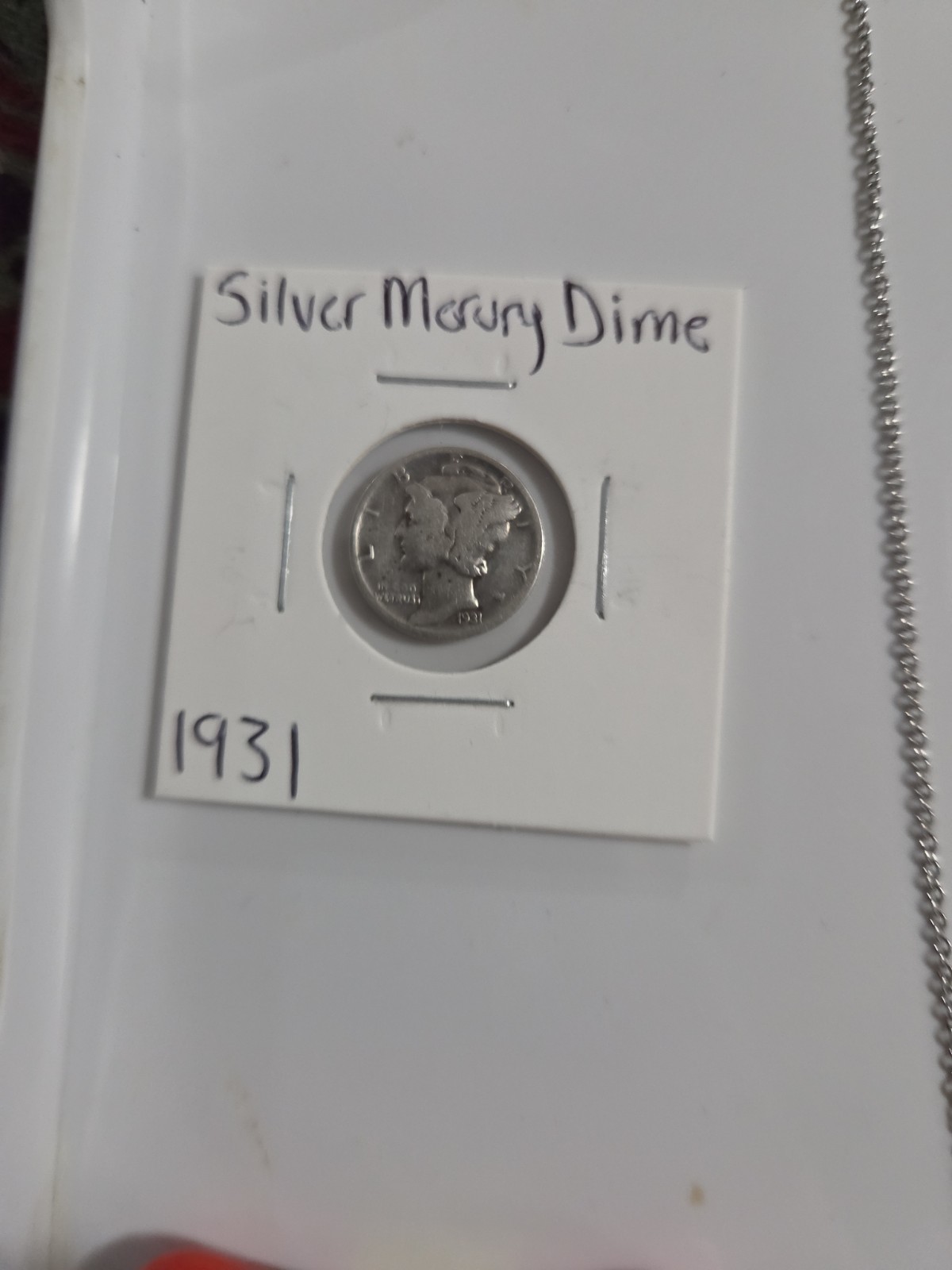 Vintage Junk Drawer With Silver And Gold