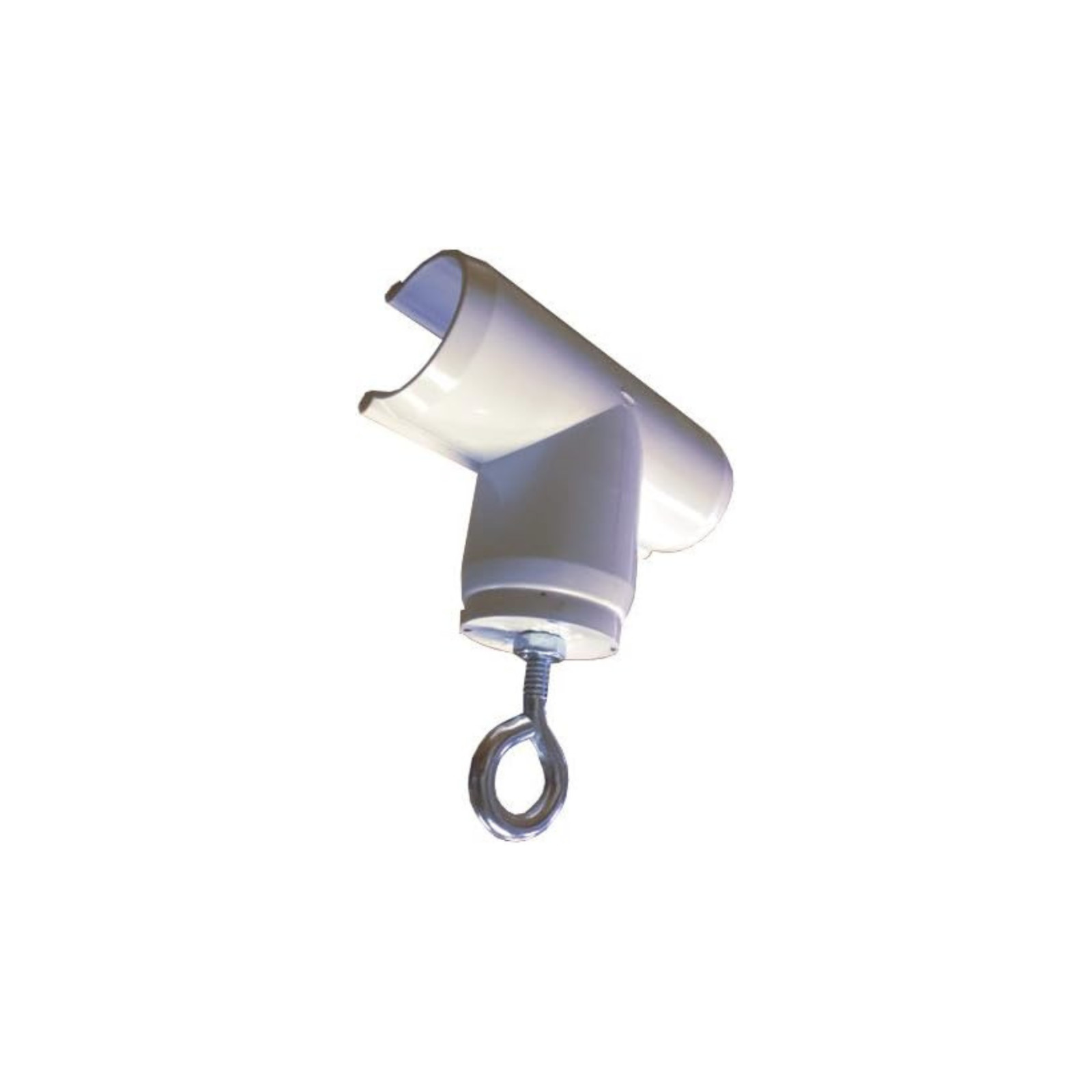 Side Saddle Tee-Hanging – 1 inch Side Snap Tee PVC Fitting – Furniture Grade