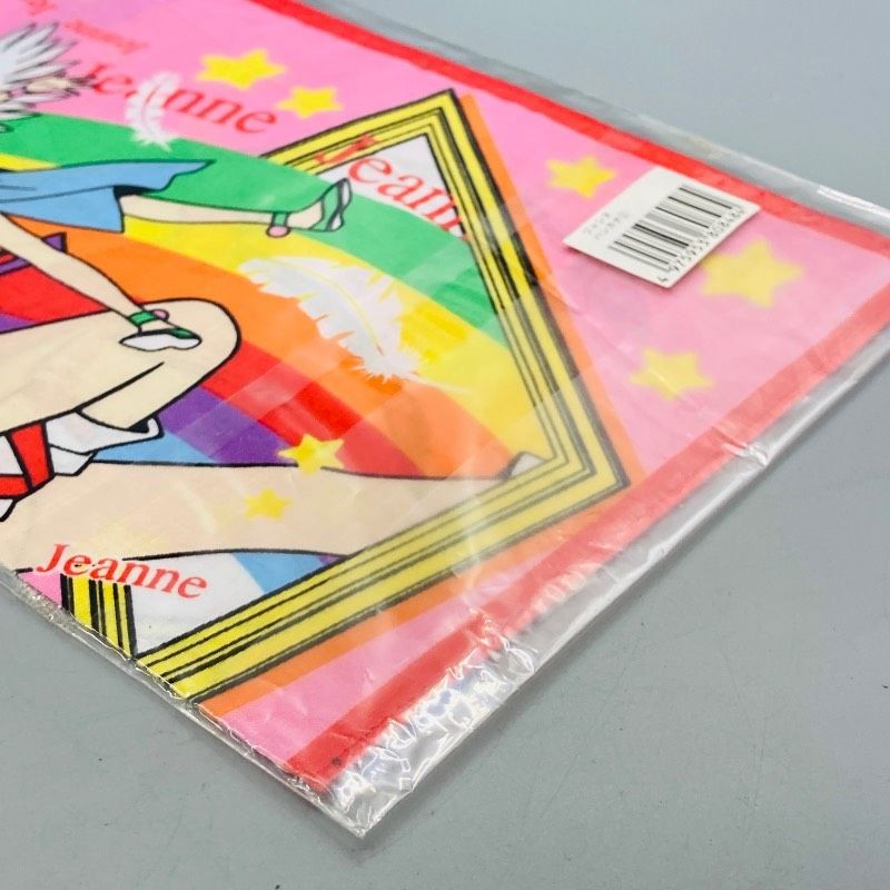[Unopened item] Kamikaze Kaitou Jeanne Handkerchief Vintage Hand Towel Retro