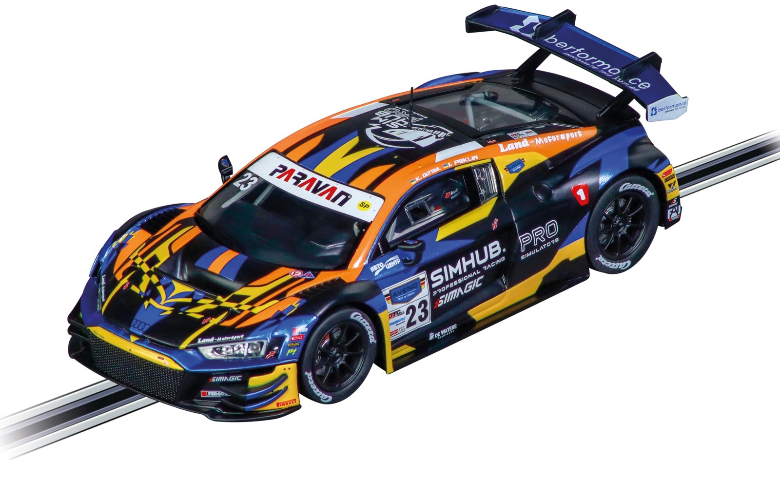 Carrera Audi R8 LMS GT3 evo II No.23 1:32 Digital 132 Slot Car Race Car