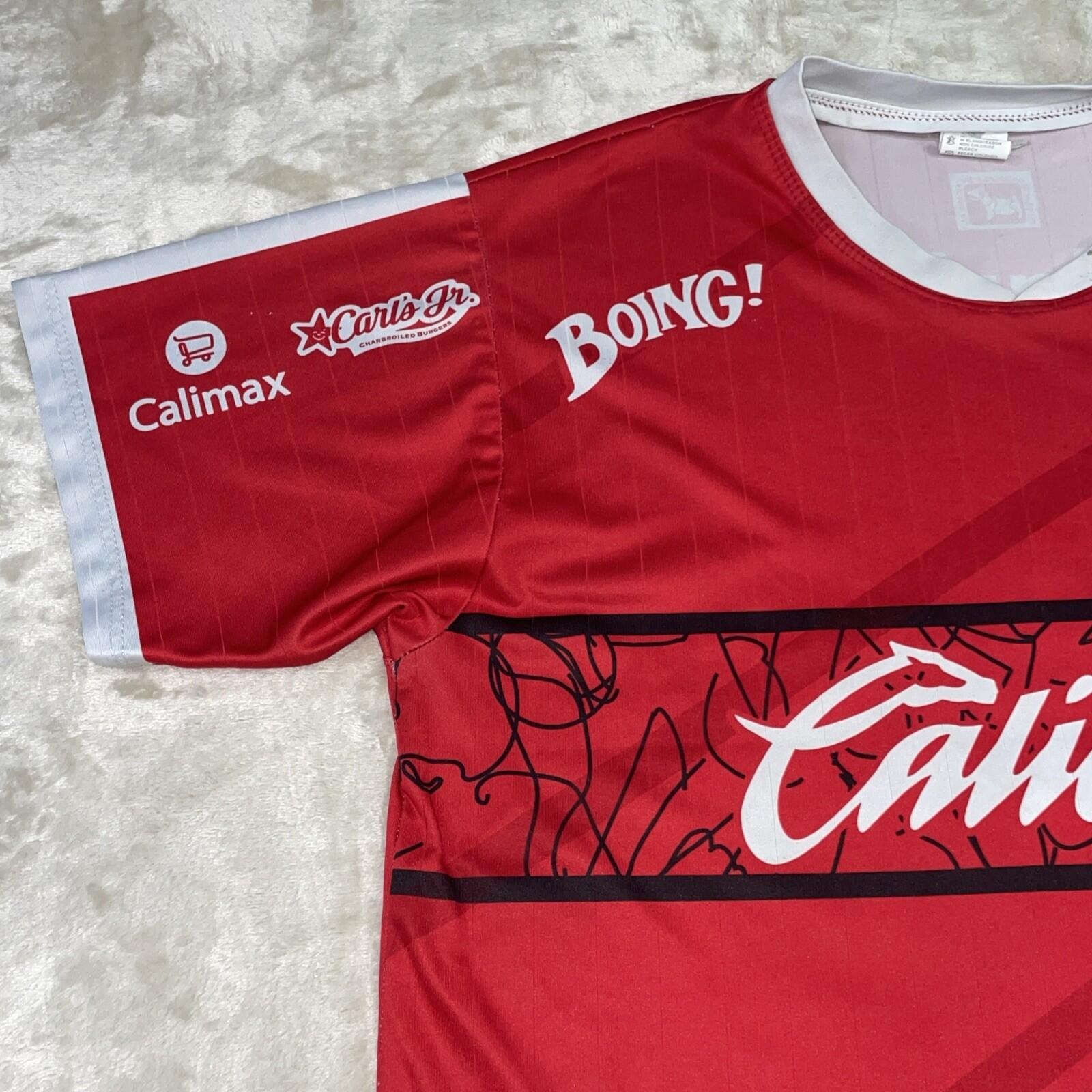 Club Tijuana Xolos Soccer Red Jersey A. Carrillo #26 Men’s Large Liga MX Mexico