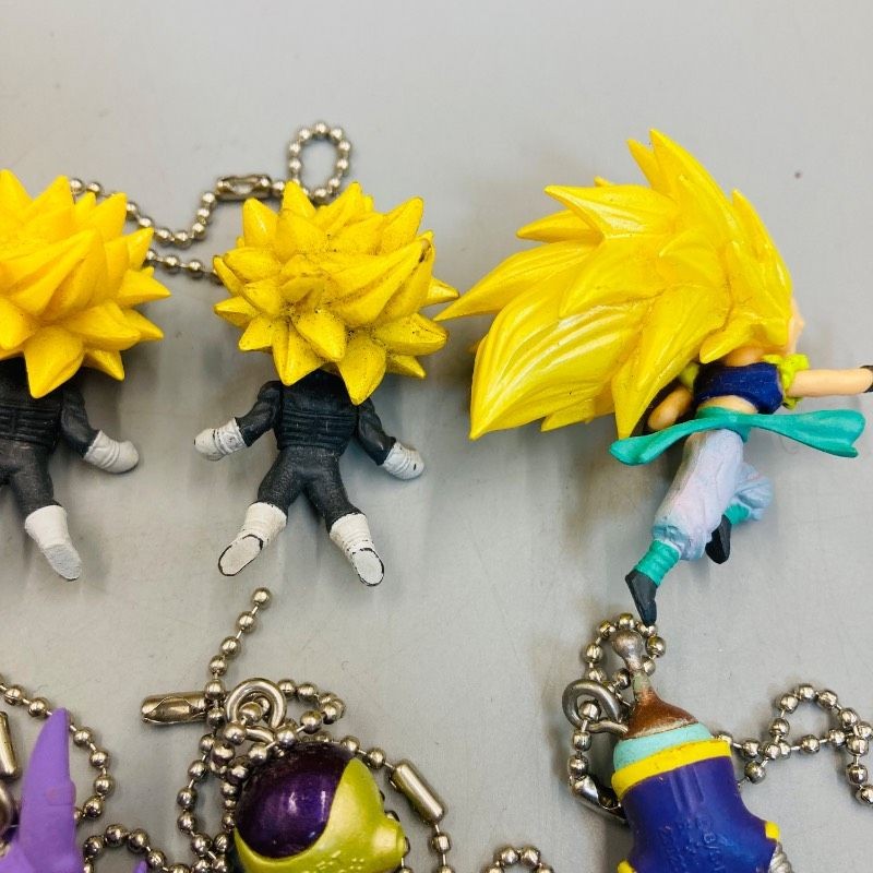 [Set of 12] Dragon Ball Keychain Set Son Goku Vegeta Beerus Frieza Gotenks All