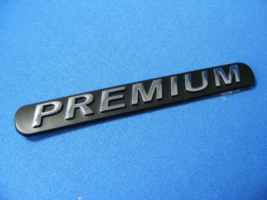 PREMIUM STYLE style ABS CH/BLACK finish emblem!