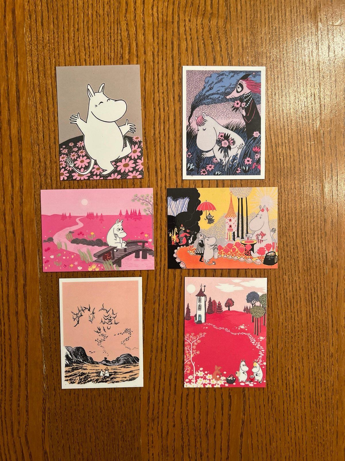 Moomin fridge magnets