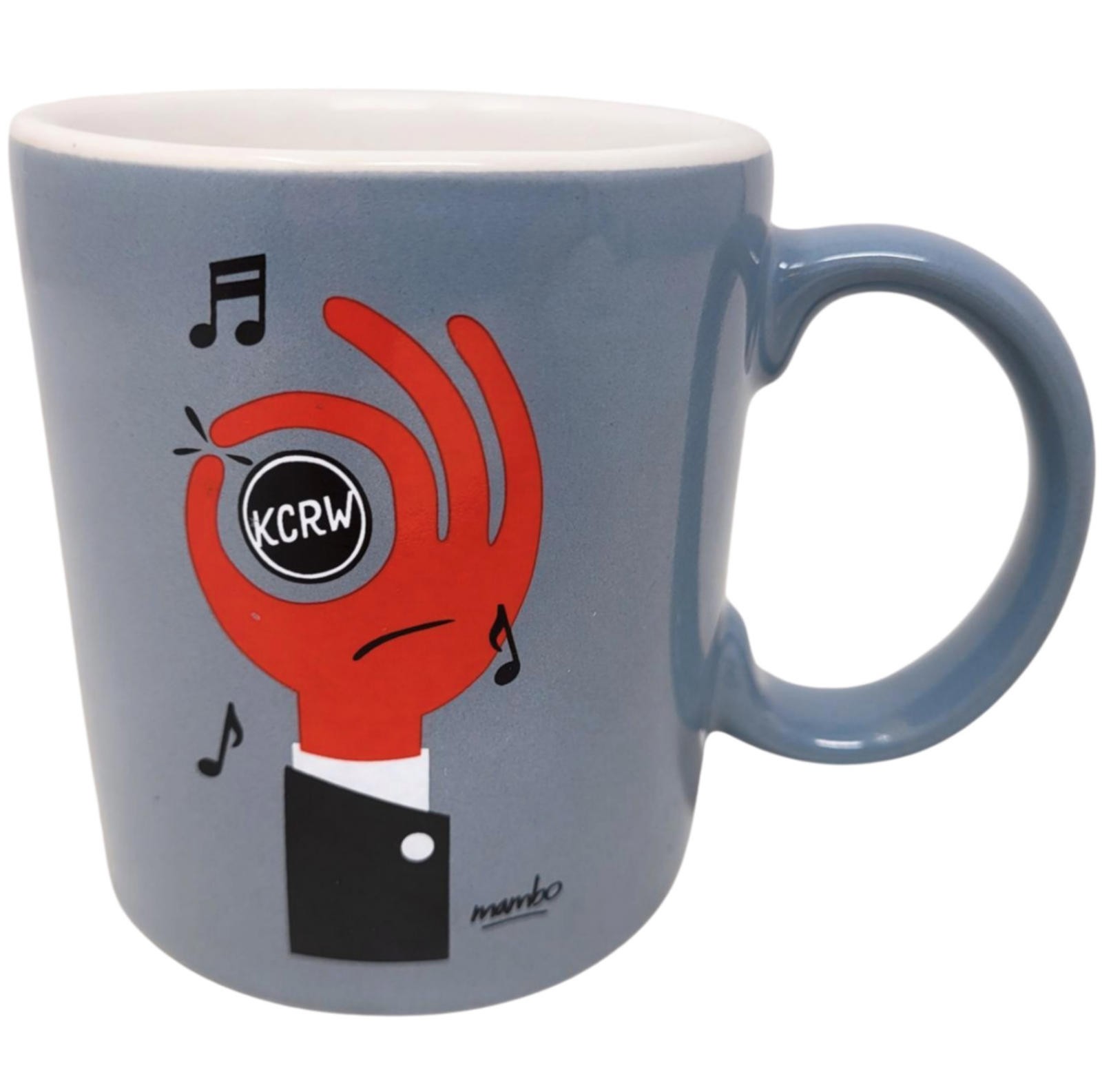 KCRW x Mambo Mug Music Public Radio NPR 89.9 FM Los Angeles Ceramic Coffee Cup