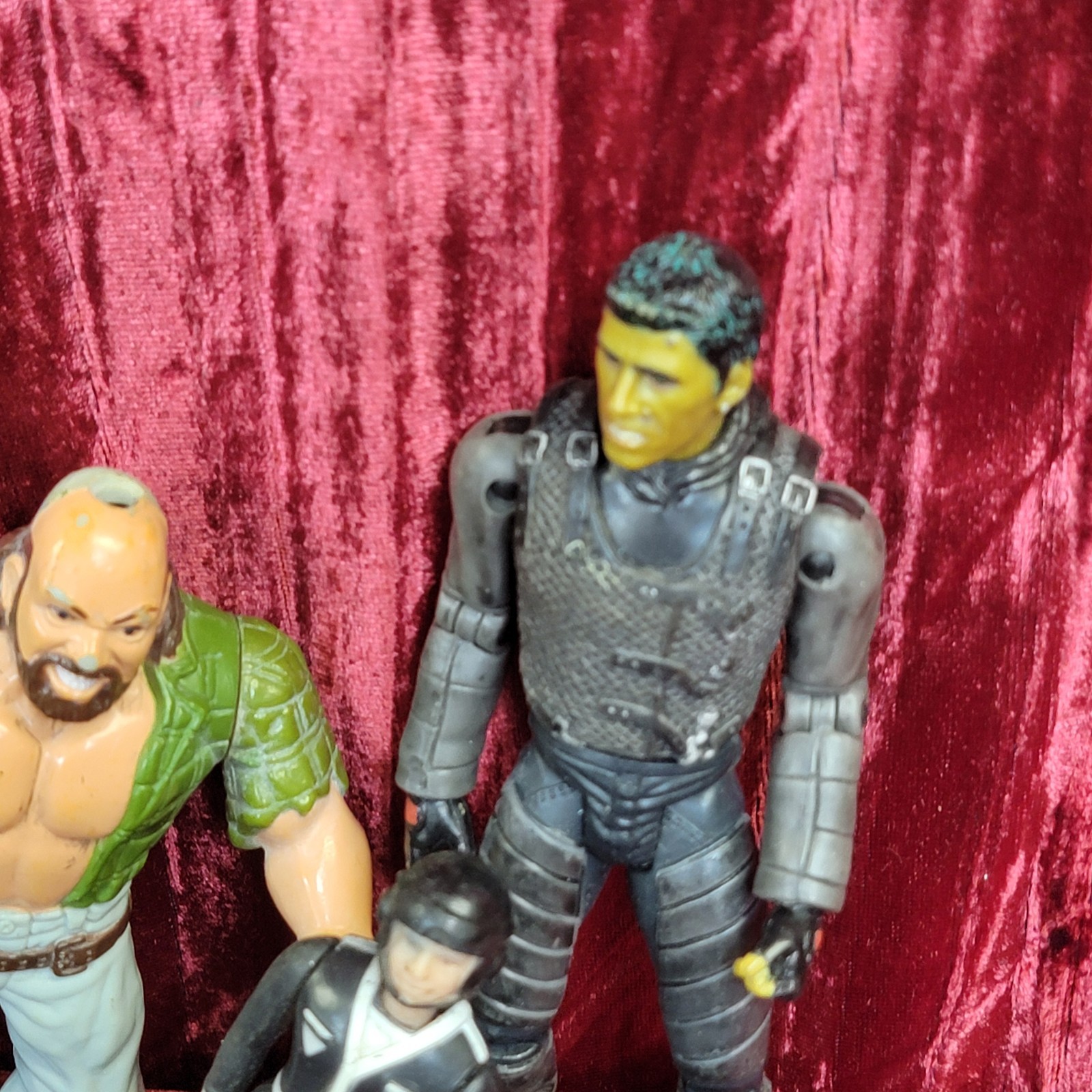 Vintage Toy TOYS Lot ACTION FIGURE AS FOUND CHARLIE HEROE PIRATE BIG MIX MINI