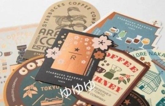 Starbucks Reserve Roastery Traveler’s Company Sticker Set Seal Sticker
