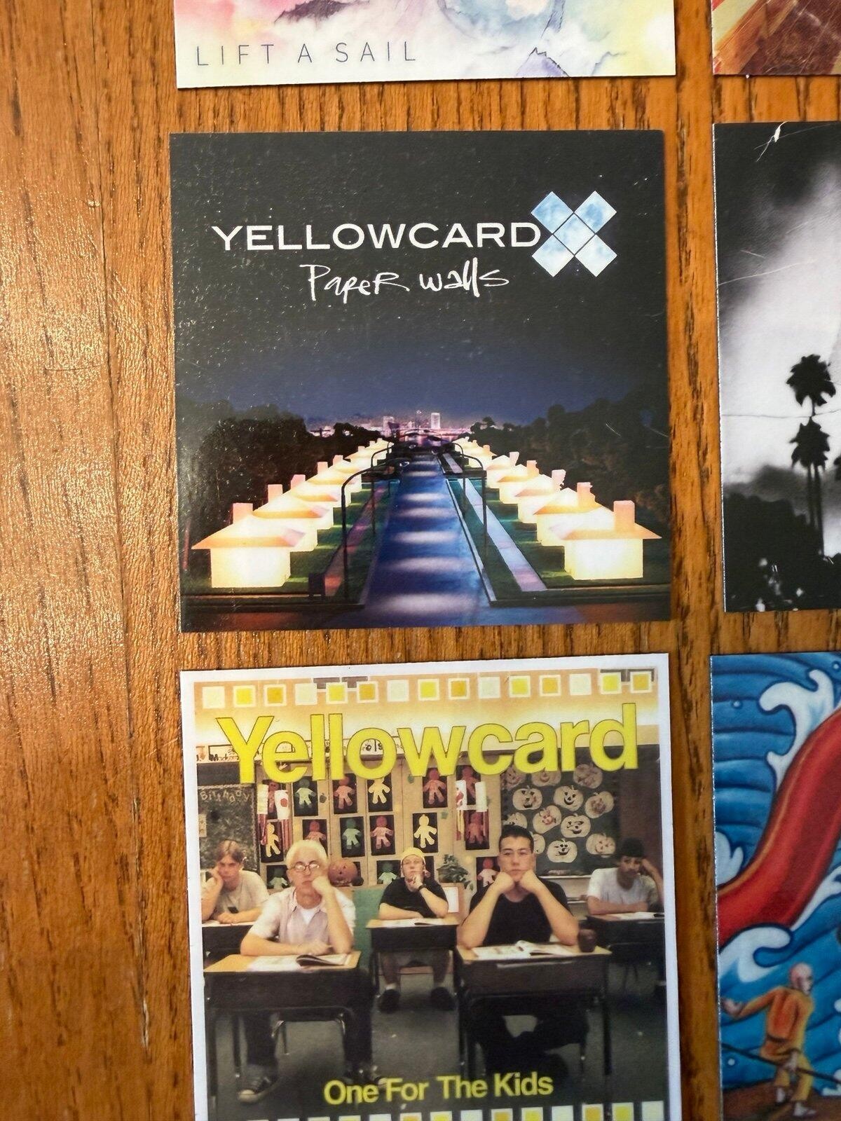 YELLOWCARD fridge magnets
