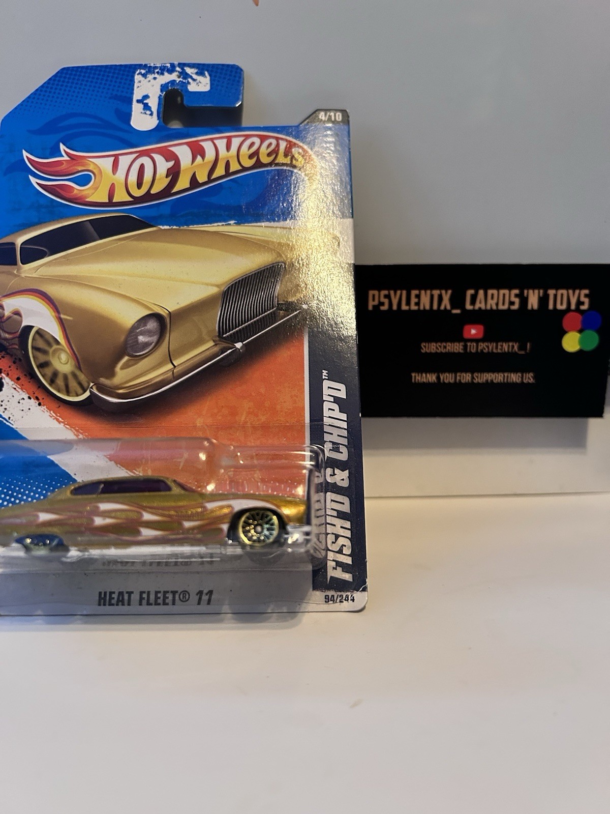 ©2010 HOT WHEELS® – Fish’d & Chip’d™ – Heat Fleet® ’11 – New in Package E3
