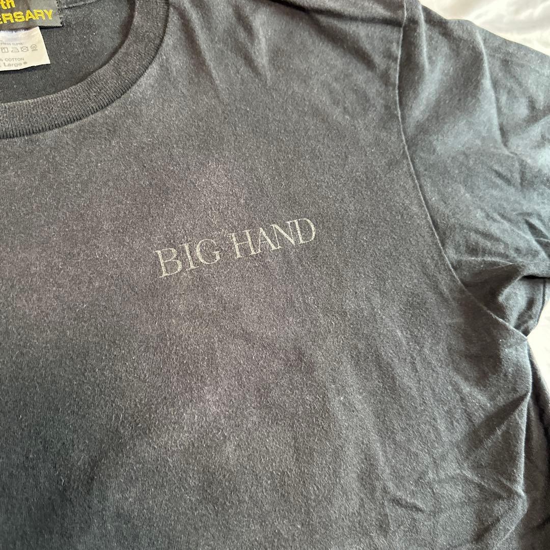 17ss Rare [XL] Big Hand 30th T-shirt Logo Print