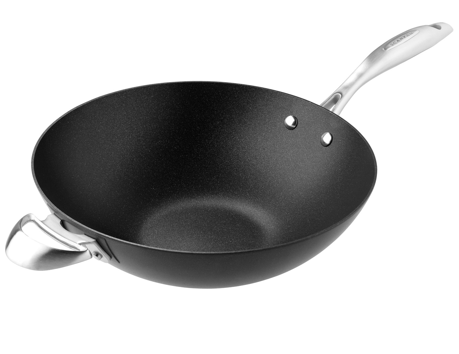 SCANPAN Pro IQ 12.5″ Wok Nonstick Cookware Dishwasher & Oven Safe Denmark
