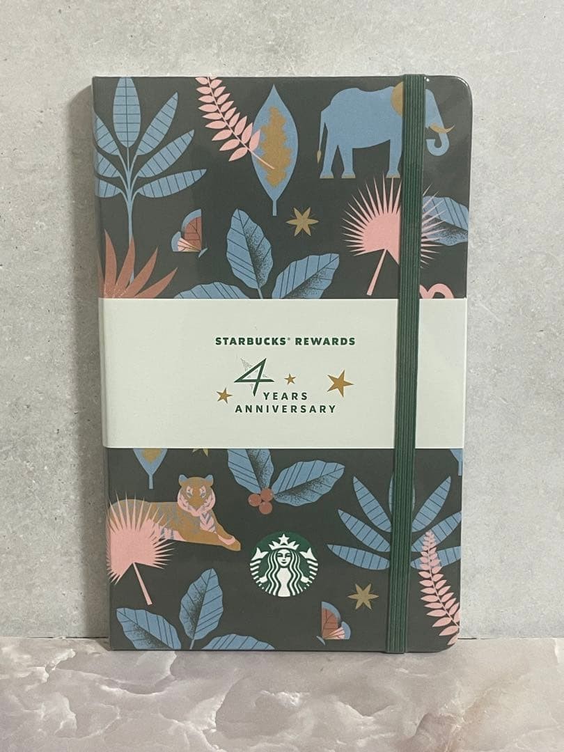 Starbucks x Moleskine | Hardcover | Graphs | Large | 4th Anniversary of Rewards