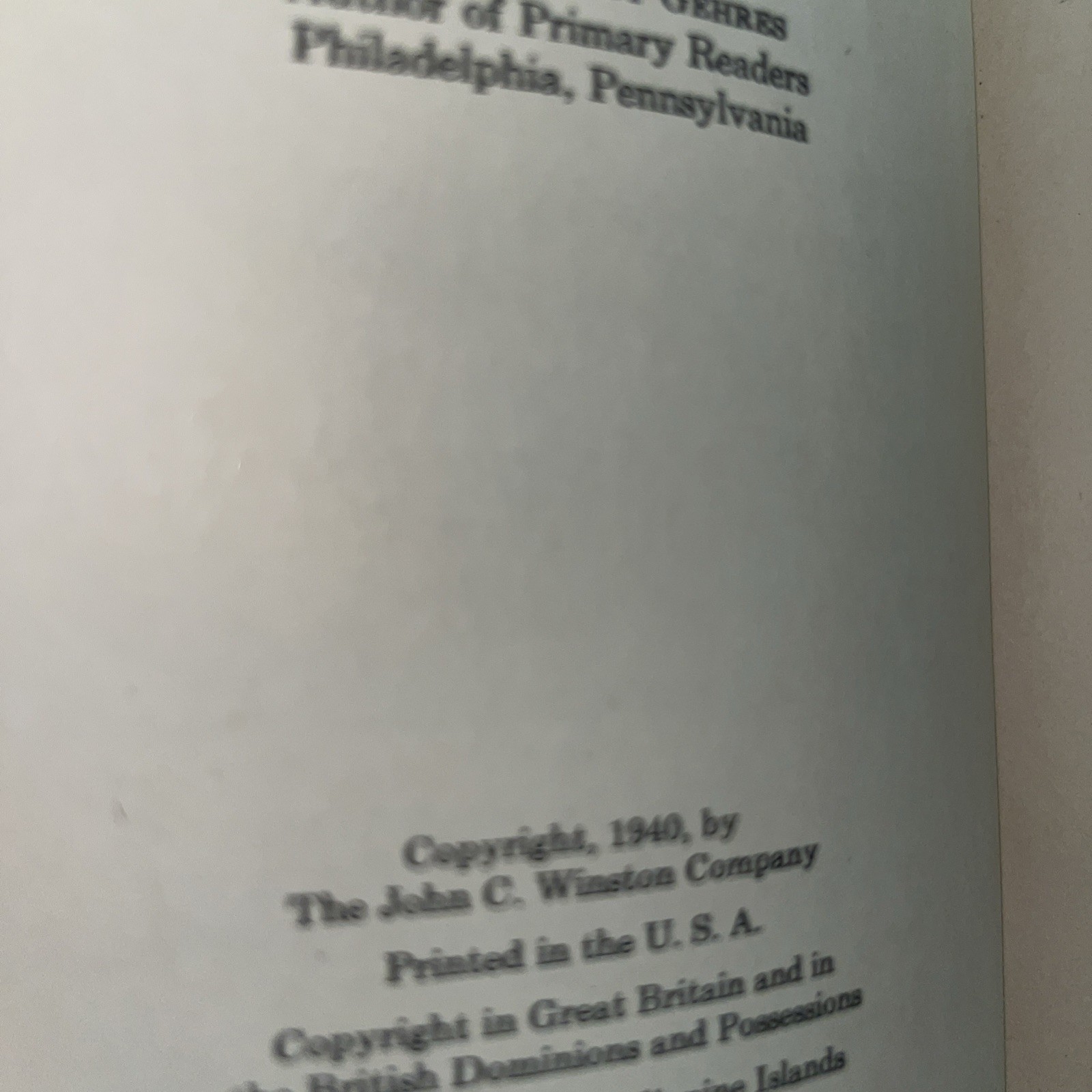 Faraway Ports: Easy Growth in Reading; Third Reader, Level 1 Hardcover – 1940