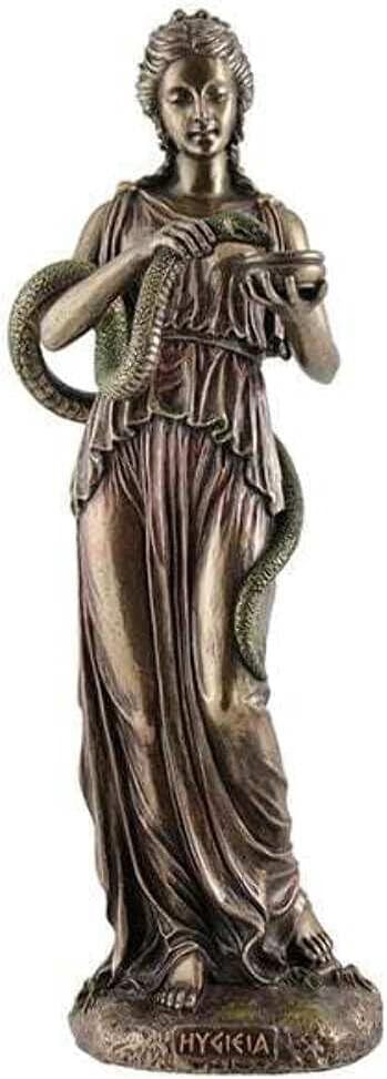 Hygeia Greek Goddess of Health Statue Sculpture