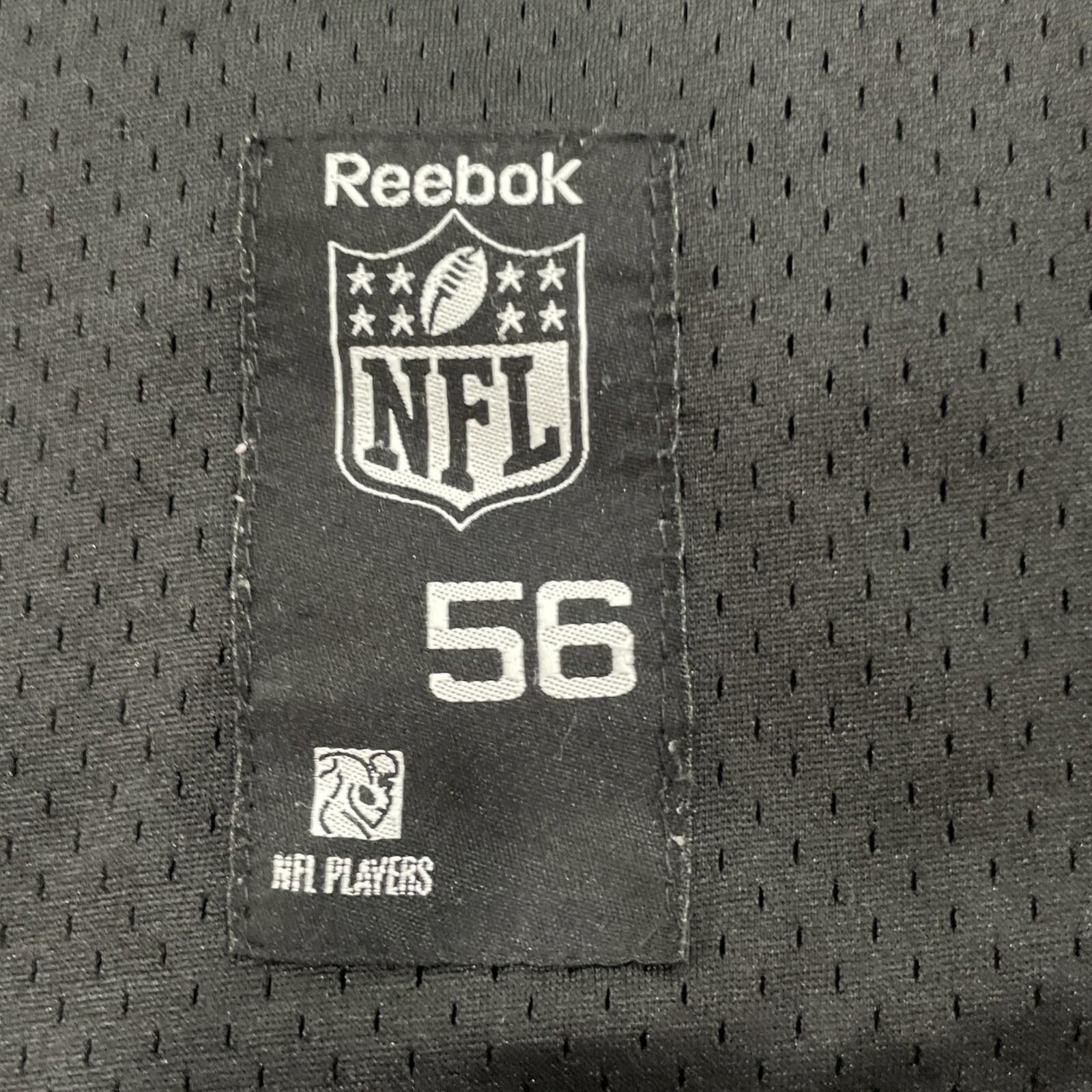 Vintage Pittsburgh Steelers Troy Polamalu #44 Reebok On Field Jersey Size 56