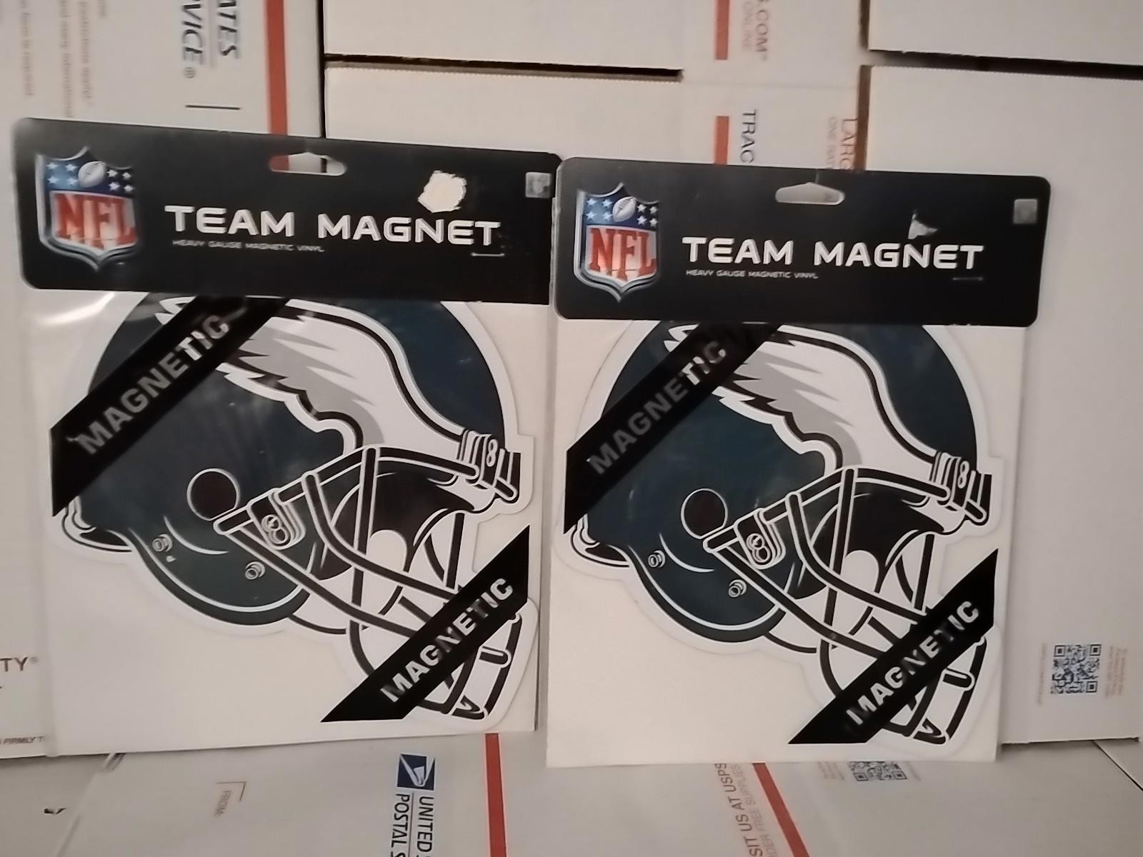 2 Philadelphia Eagles Vinyl Team Magnet Helmet Football Sport Car Truck T6#3