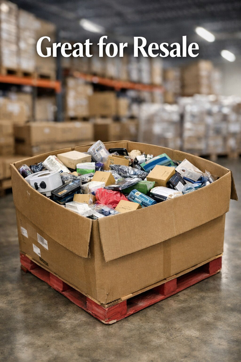 General Mixed Goods Box – Liquidation Deal Lot – Fast Handling