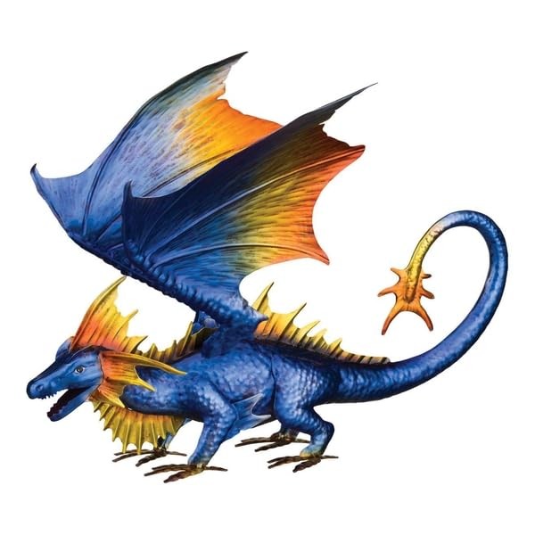 Regal Art & Gift 14061 – Dragon Decor 12″ – Blue Home Decor Animal Figurines