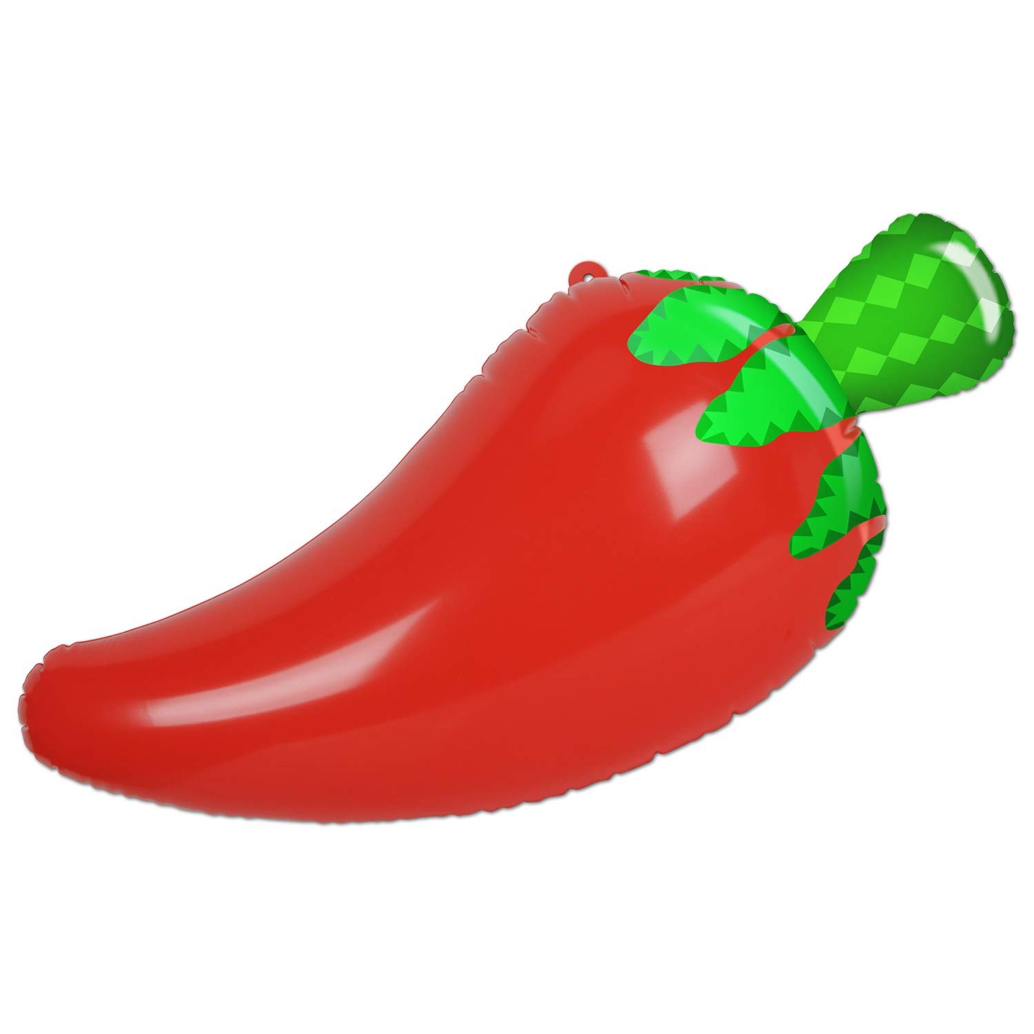 Beistle 30″ Inflatable Chili Pepper, Plastic Party Decor, Green/Red