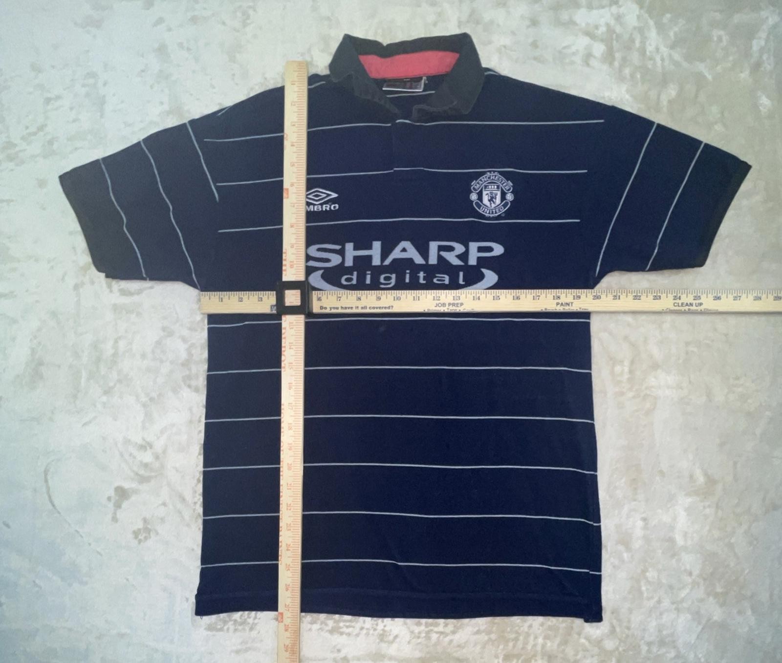 Vintage MANCHESTER UNITED 1999 2000 Away Football Shirt Soccer Jersey Umbro XL