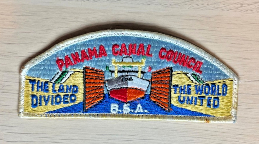 Canal Zone Council Boy Scouts of America Full Strip Patch