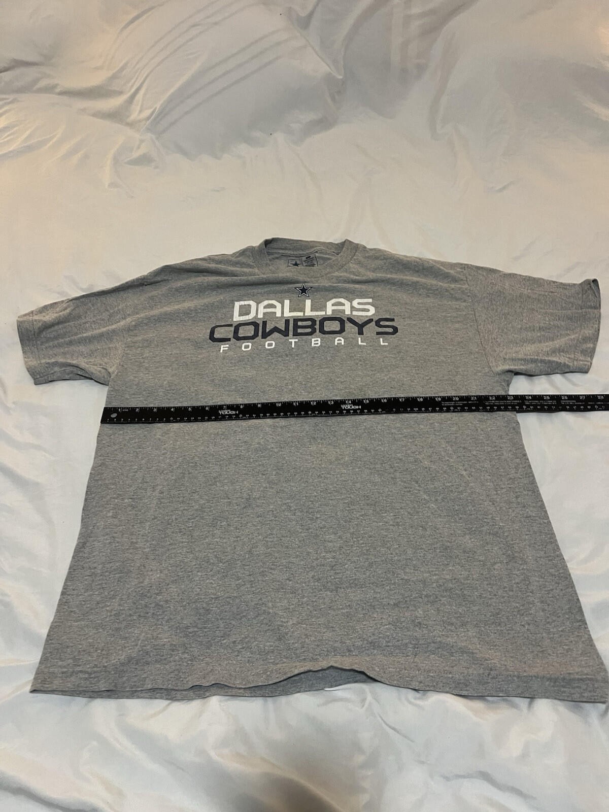 Dallas Cowboys Mens T Shirt Grey Size Large 122