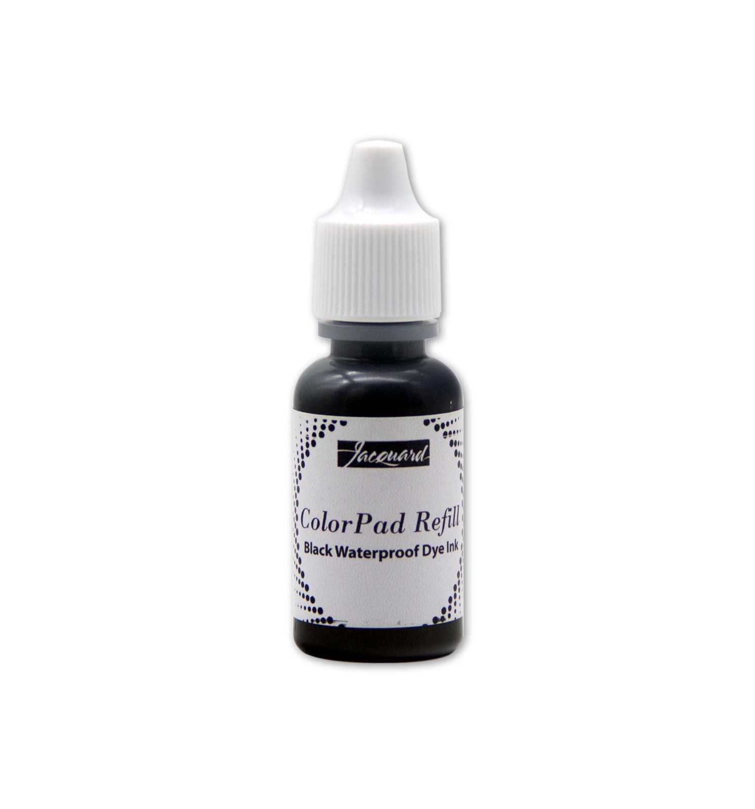 Jacquard ColorPad Black Dye Ink Pad Refill – Archival, Acid-Free, Non-Toxic