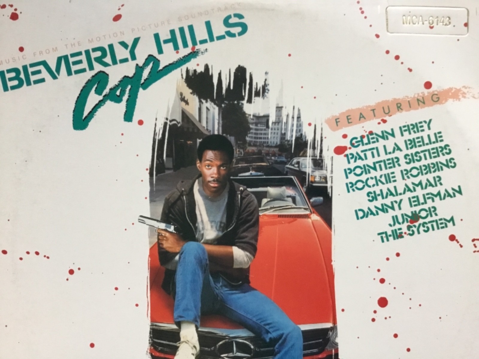 BEVERLY HILLS COP Original Movie Soundtrack 1984 Vinyl LP NM/M+bonus CD