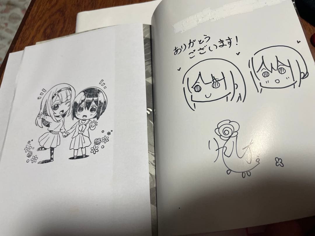 Hand-Drawn Illustration Hana Volume 3 Signed Rare Art Includes Bonus Cards