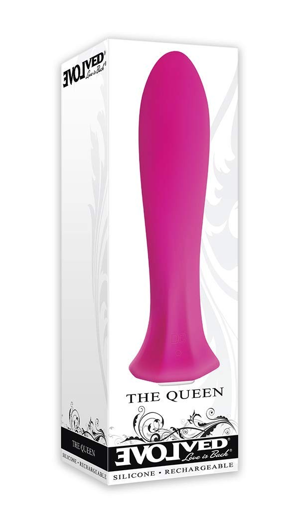 Evolved Novelties Queen Rechargeable Multi Function Vibrator Waterproof Compact!