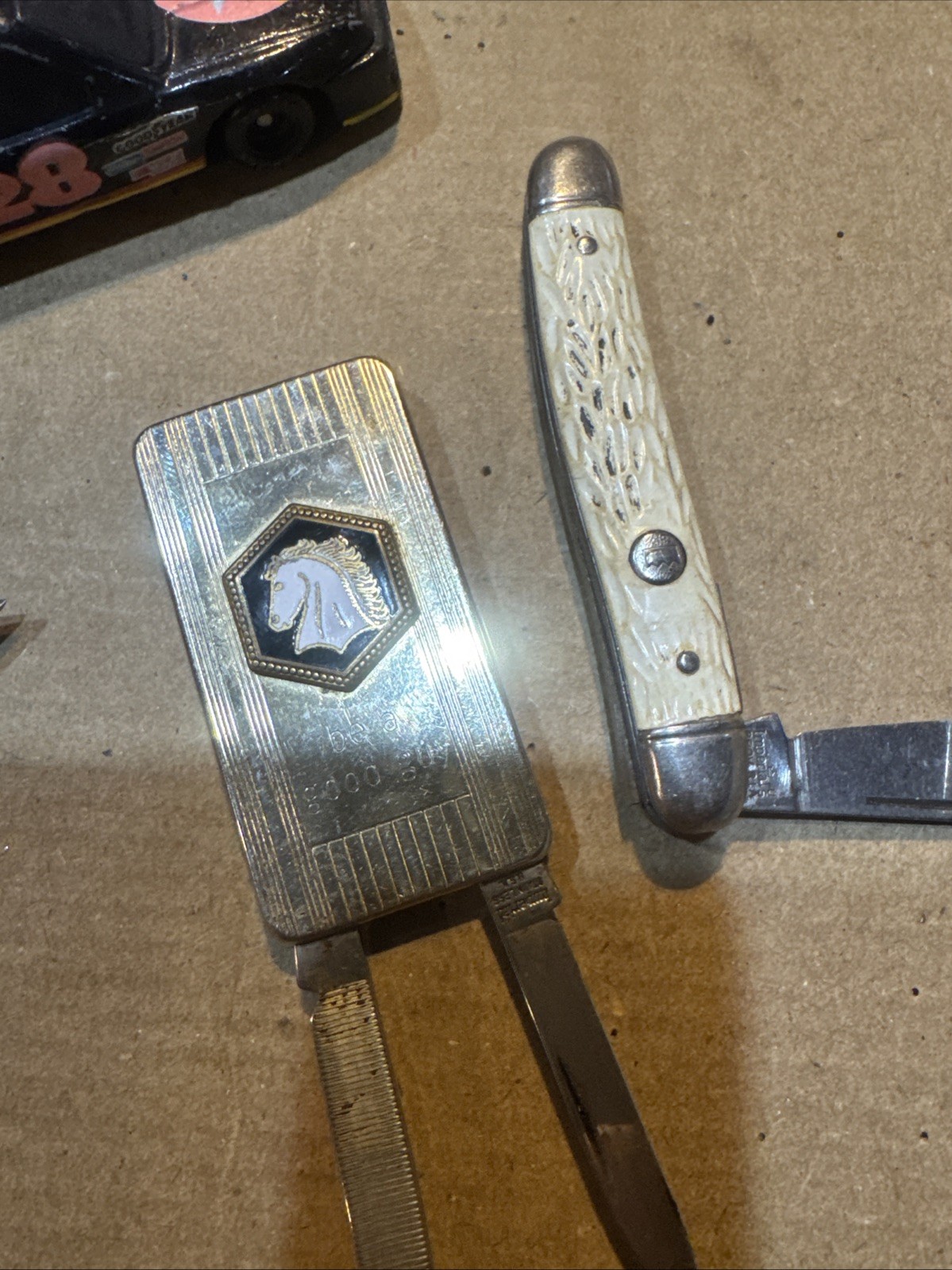 Very Nice Junk Drawer, Knives Imperial, Winchester, Lorus Watch, Zippo And More!